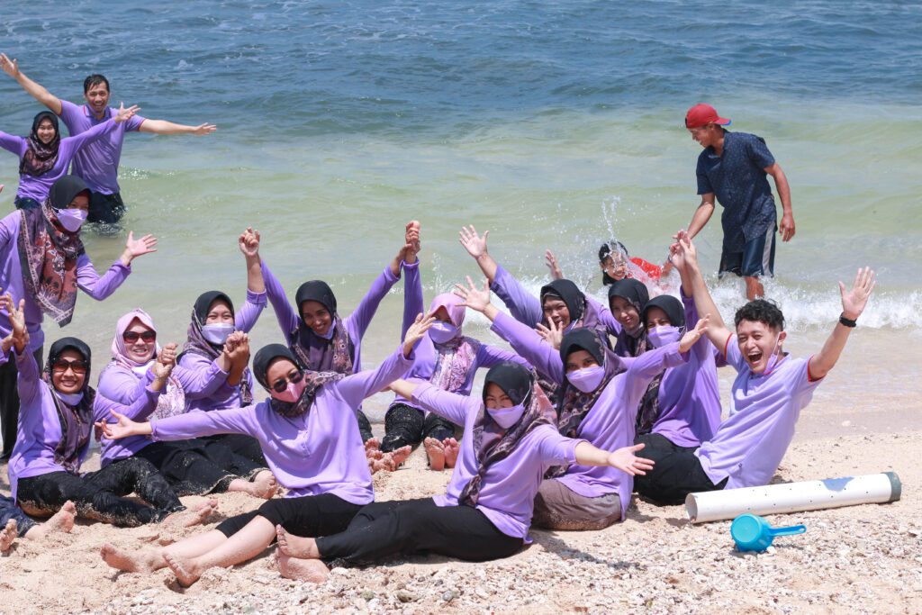 outbound pantai jogja sundak